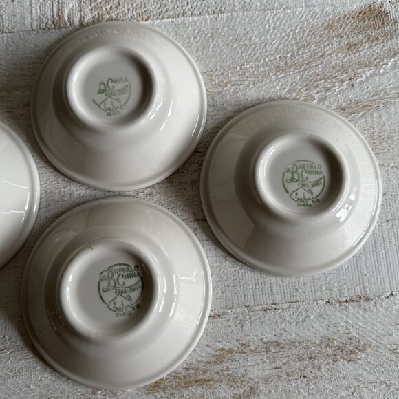 Set of Four Buffalo China Small Dip Bowls - Picture 8 of 11